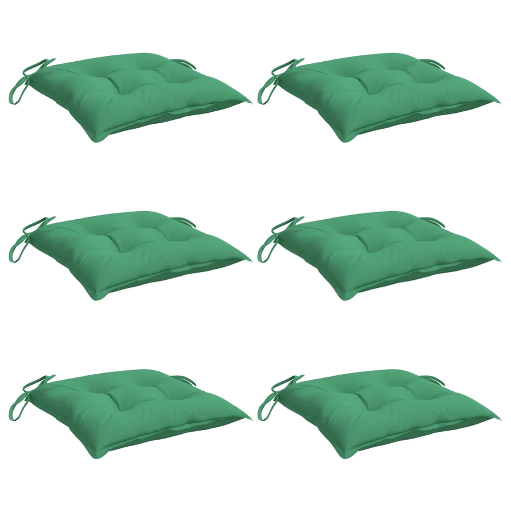 Cojines de silla Vidaxl 6 st 50x50x7 CM Oxford Fabric