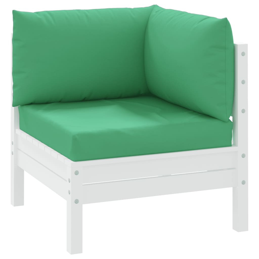 Vidaxl Pallet Cushions 3 St Oxford Fabric Green