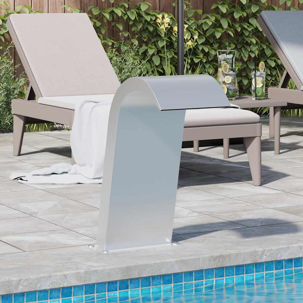 Piscina Vidaxl Fountana da 50x30x60 cm in acciaio inossidabile 304