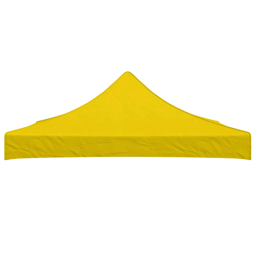 Tetto della tenda da festa vidaxl 270 g m² 3x3 m giallo
