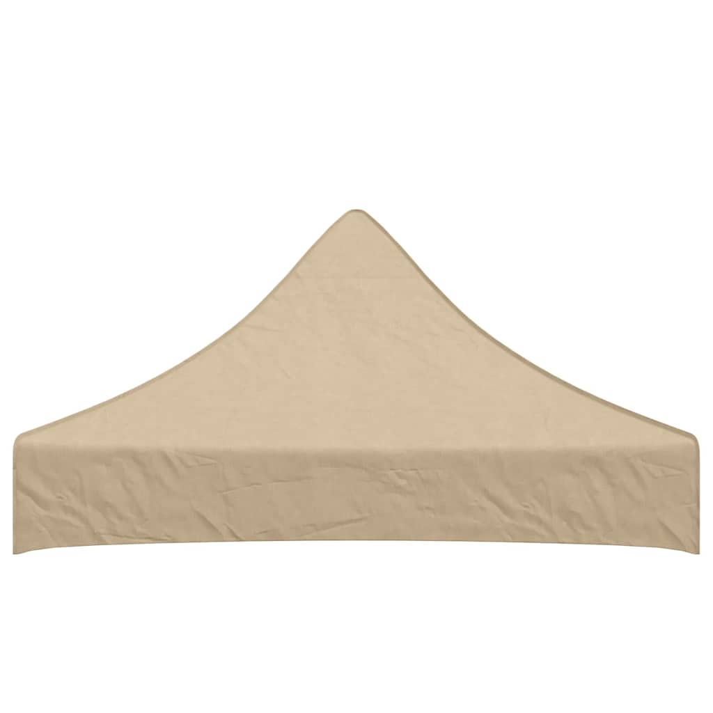 Techo de carpa de fiesta Vidaxl 270 g m² 2x2 m beige