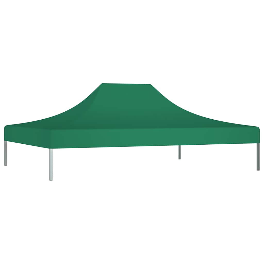 Techo de carpa de fiesta de Vidaxl 270 g m² 4x3 m verde