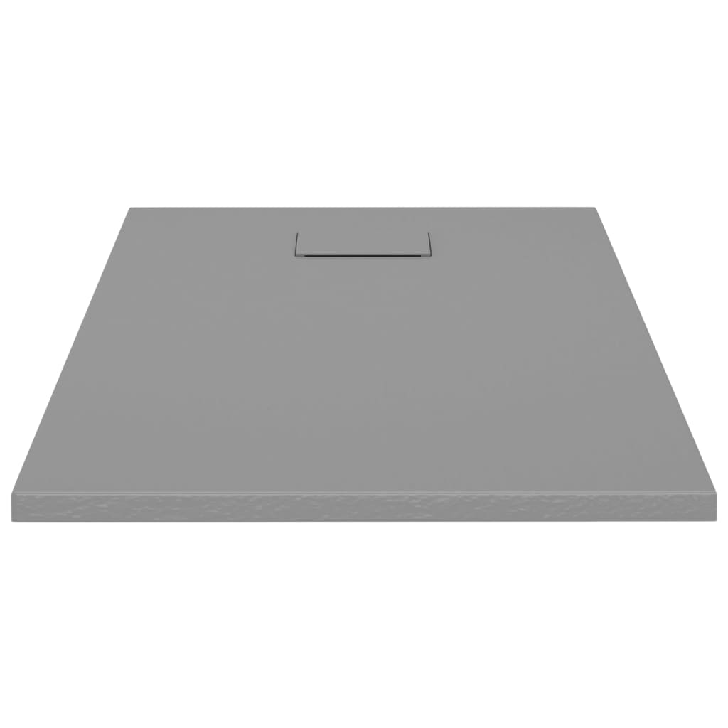 Bandeja de ducha Vidaxl 100x70 cm SMC Gray