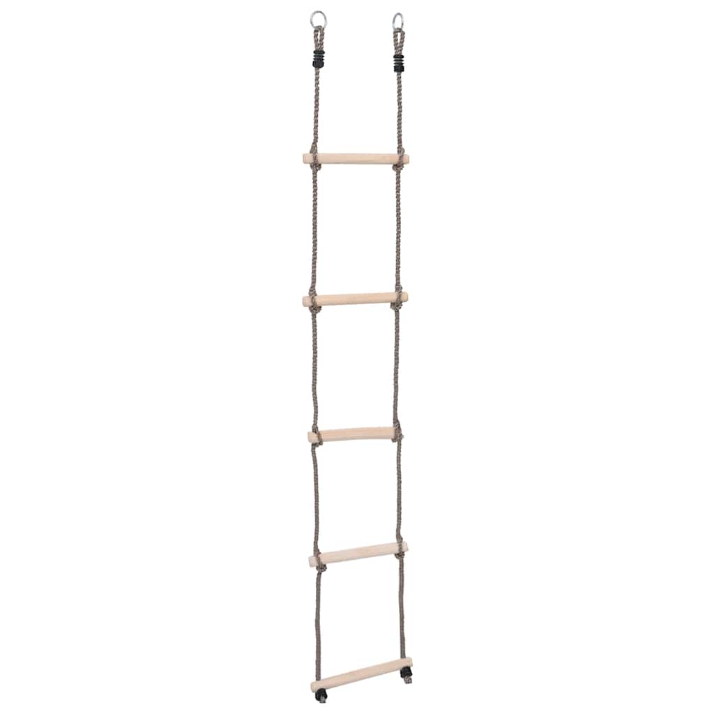 Escalera Vidaxl con 5 deportes de 210 cm de pino sólido
