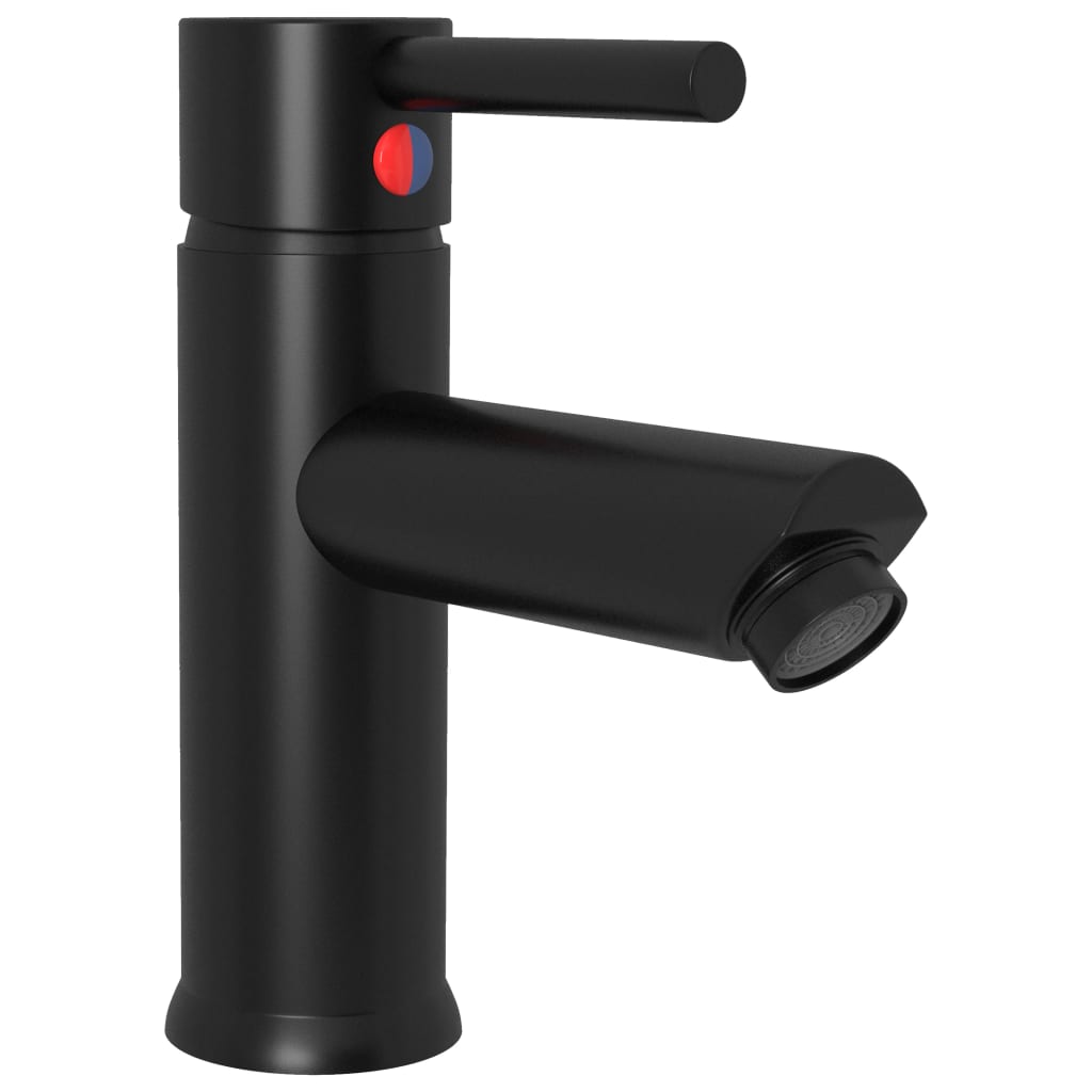 Vidaxl Washbasin Faucer 130x176 mm negro