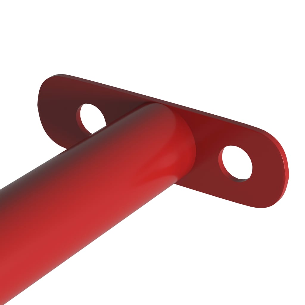 Vidaxl Rekstat 125 cm de acero rojo