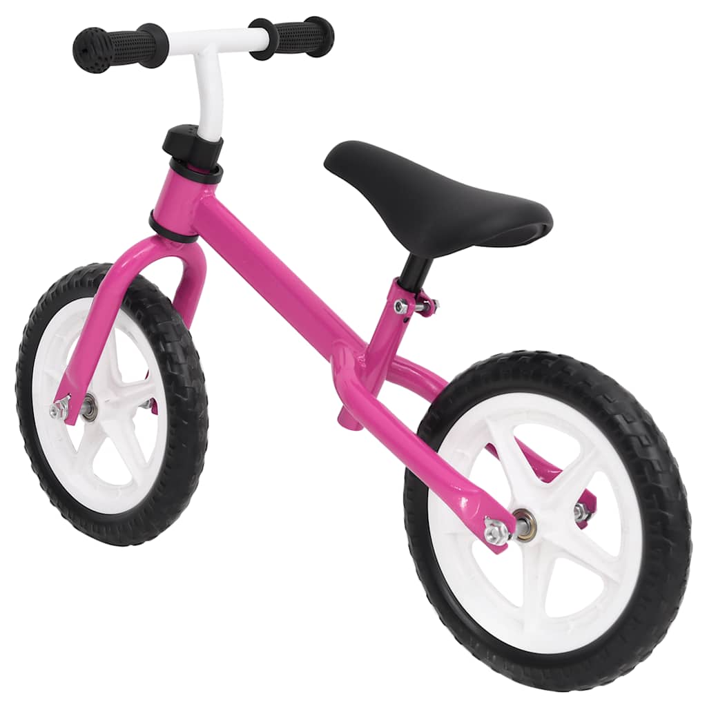 Vidaxl con ruedas de 9.5 pulgadas rosa