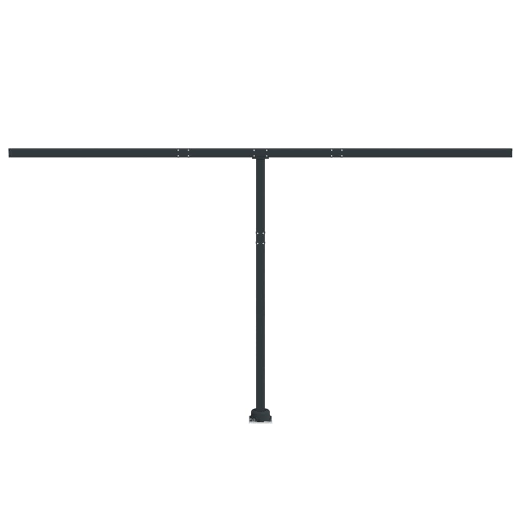 Vidaxl Laifel Pole Juego 450x245 cm de antracita de hierro