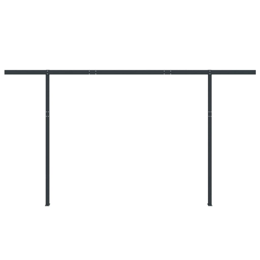 Vidaxl Laifel Polo Set 450x245 cm Iron Anthrored