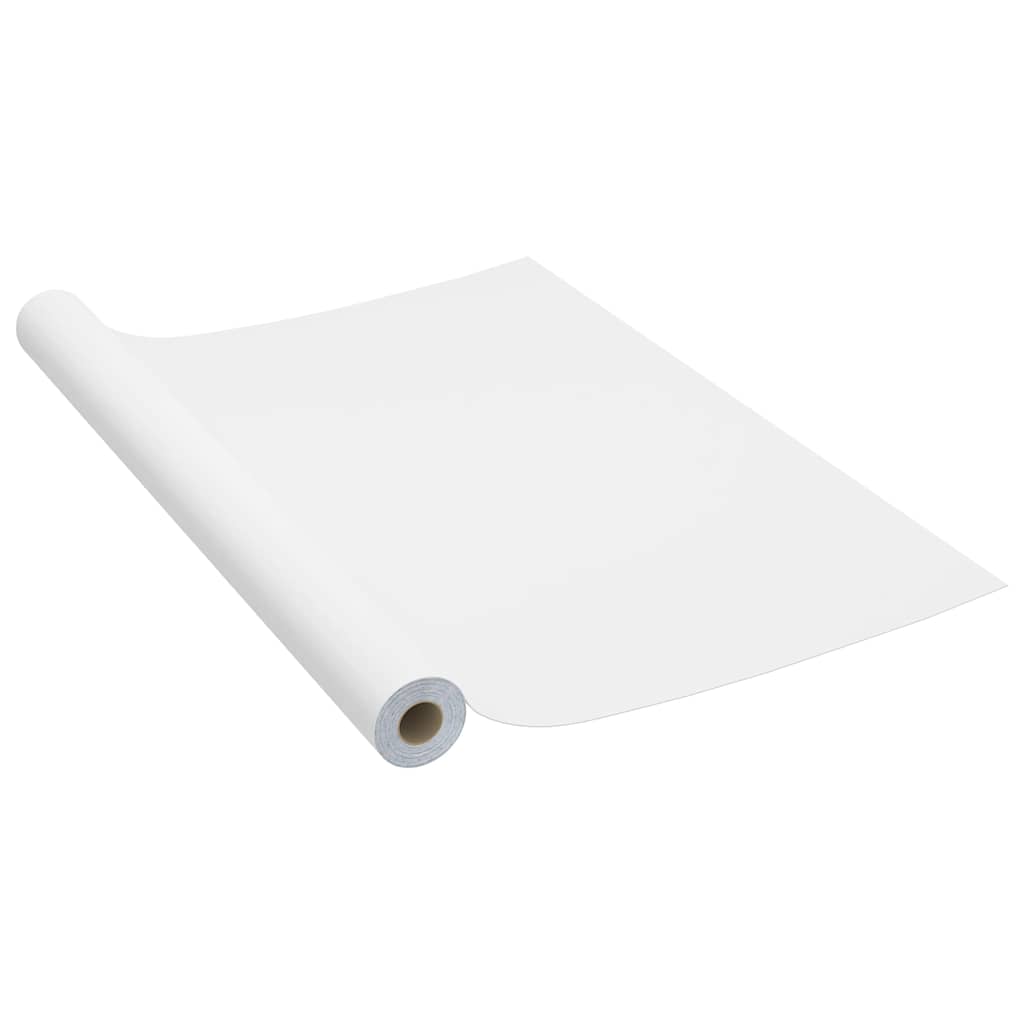 Vidaxl Muebles Oils Auto -Adhesivo 2 ST 500X90 CM PVC WHITE