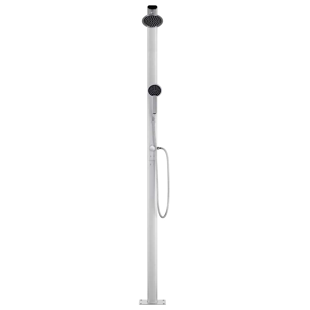 Vidaxl Doccia esterna 215 cm in alluminio