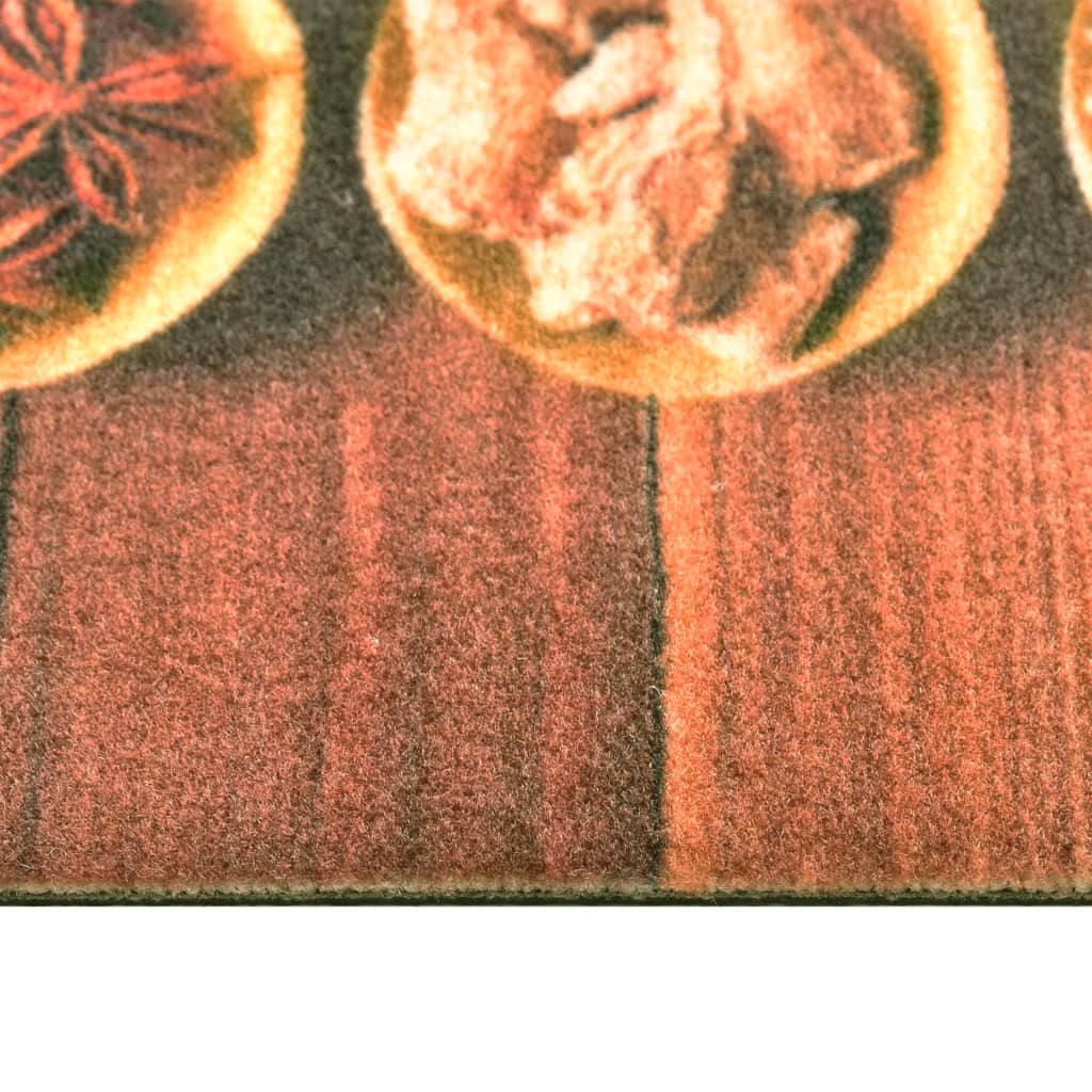 Vidaxl Mat de cocina Cosas lavables 60x300 cm