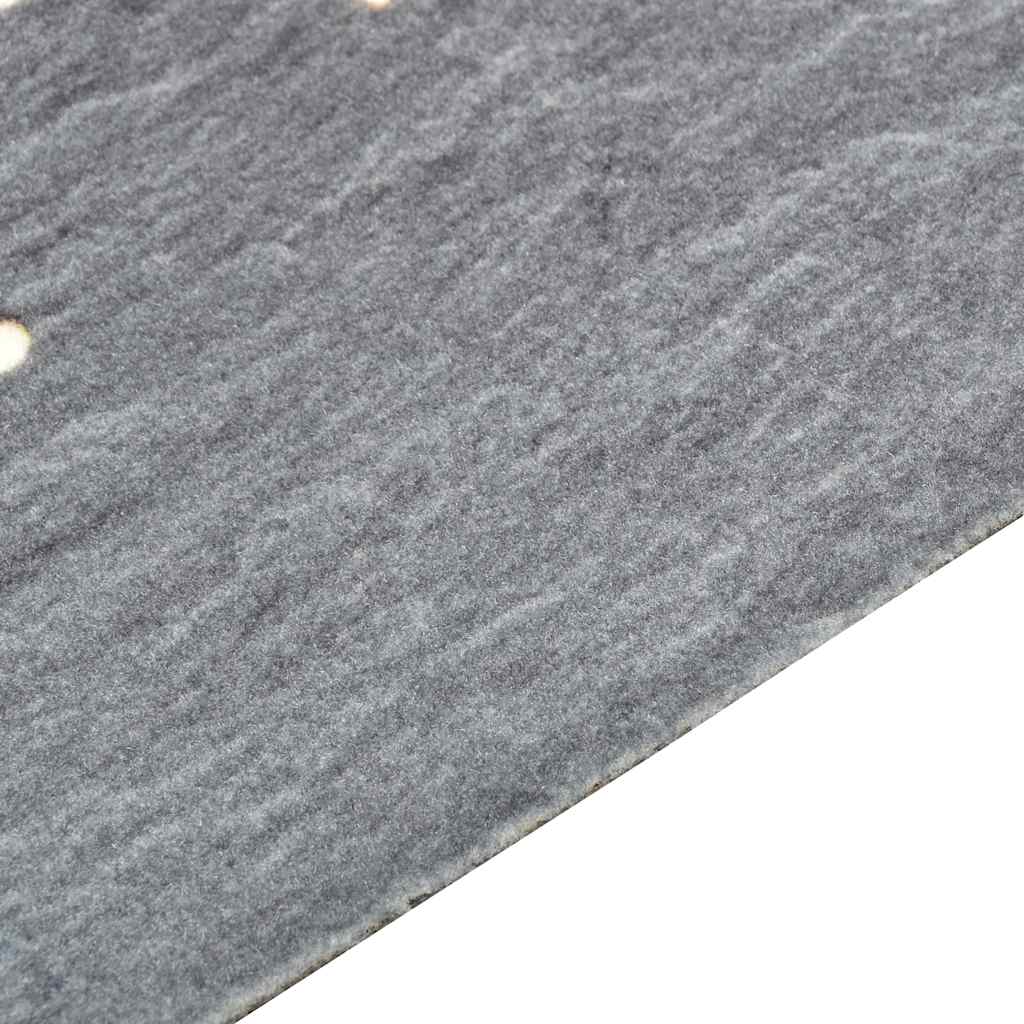 Vidaxl Mat de cocina Pepper lavable 60x180 cm