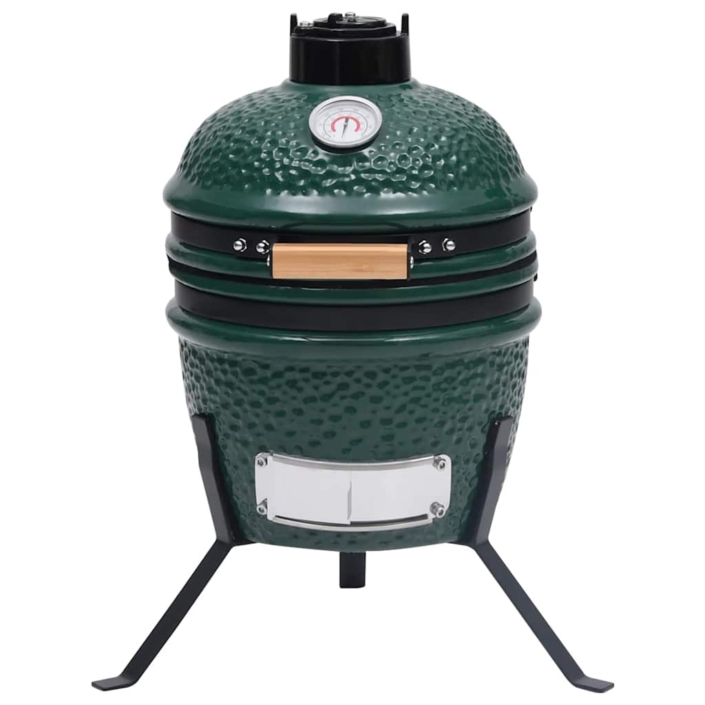 Vidaxl Kamado Barbecue 56 cm Verde in ceramica