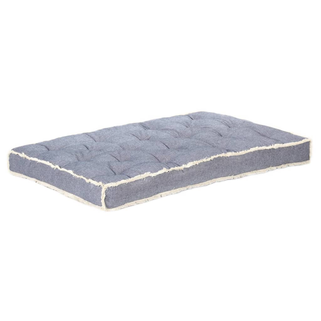 Vidaxl Bank Cushion Pallet 120x80x10 cm azul