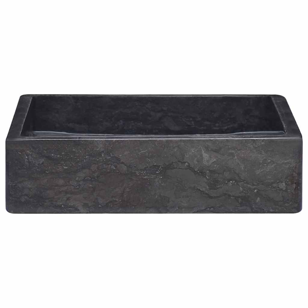 Vidaxl Sink 40x40x10 cm di marmo nero