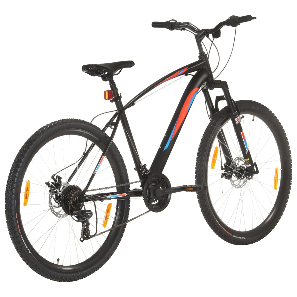 Vidaxl Mountainbike 21 engranajes de 29 pulgadas Ruedas de 48 cm marco negro