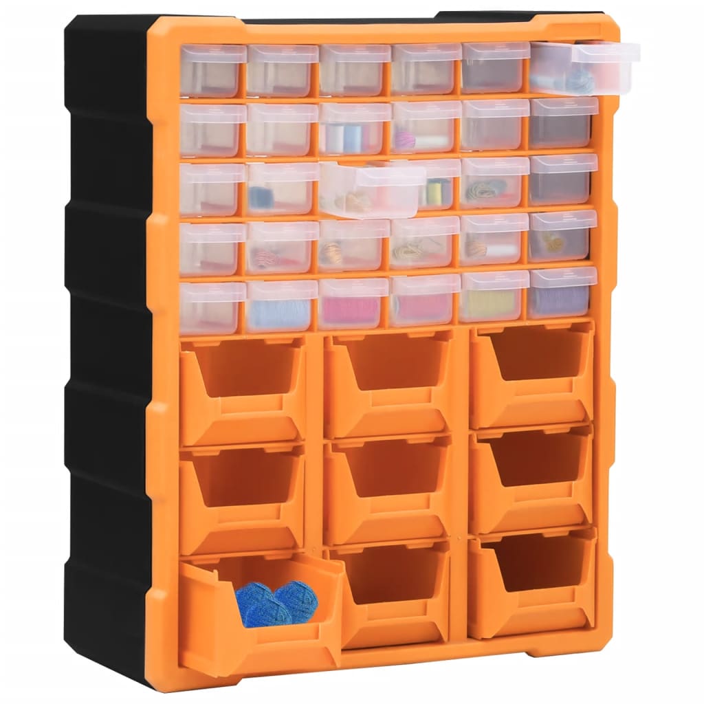 Organizzatore Vidaxl con 39 cassetti 38x16x47 cm