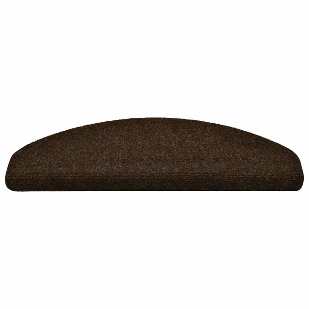 Vidaxl tappetini per autoadesivo 5 st 65x21x4 cm ago marrone