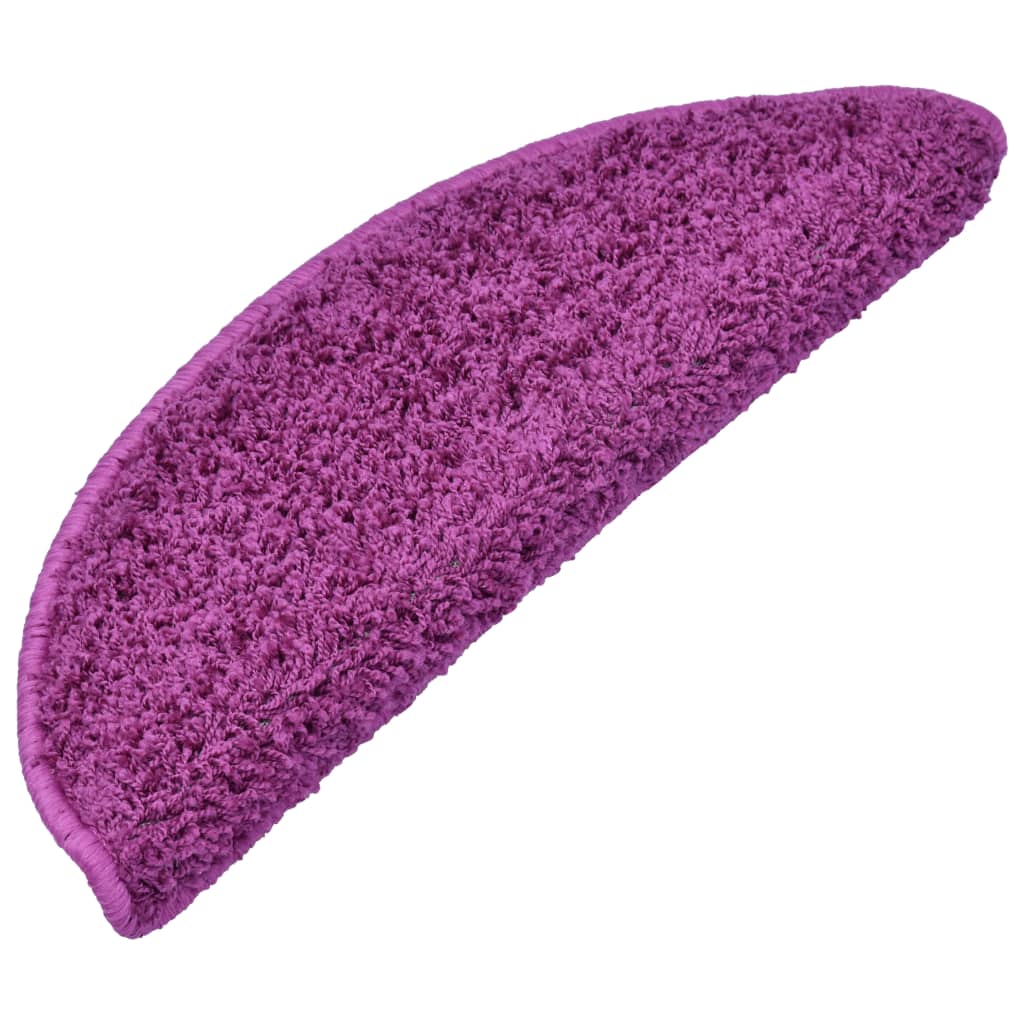 Vidaxl Stair tappetini 10 ST 65x21x4 cm Violet