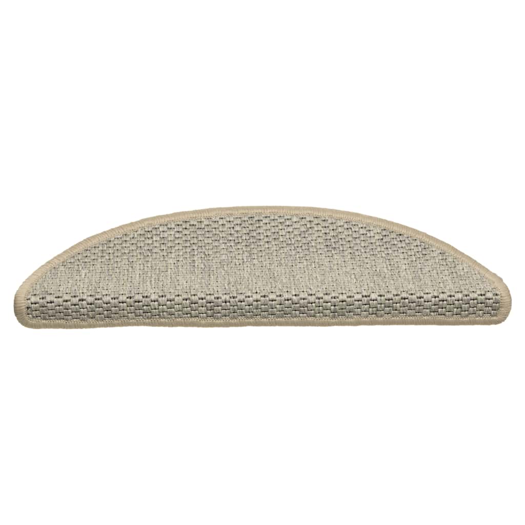 Vidaxl tappetini per autoadesivi 15 St sisal look 56x17x3 cm verde chiaro