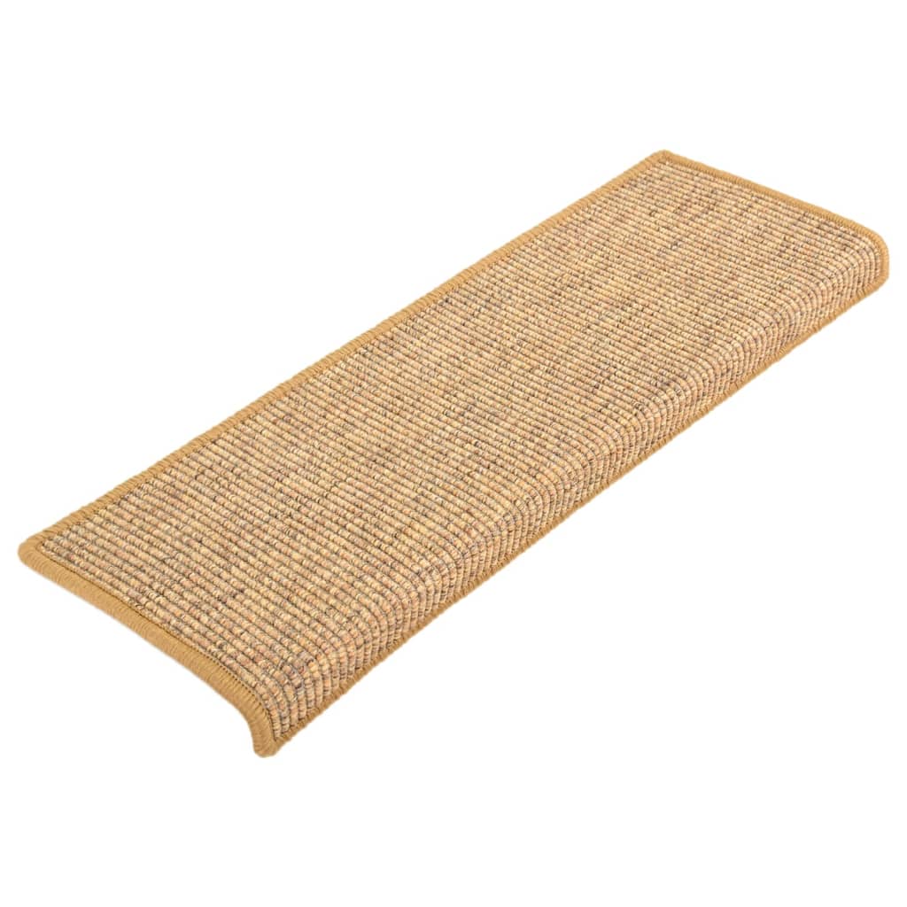 Vidaxl tappetini per autoadesivo 15 st 65x21x4 cm arancione
