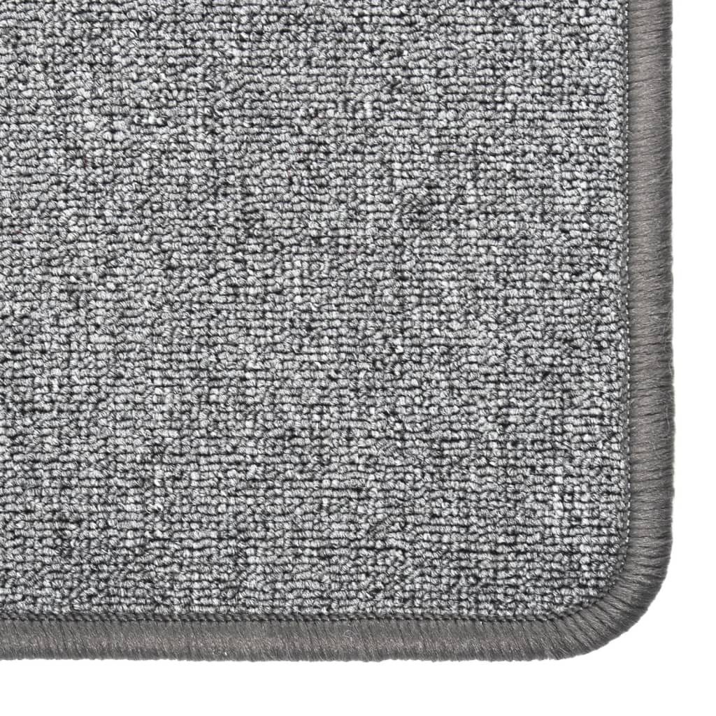 Vidaxl Carpet Runner 80x150 cm Grigio scuro
