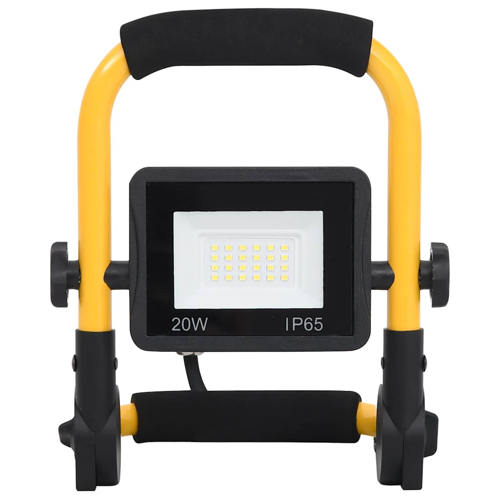 Foco VidaXL con mango LED 20 W blanco frío