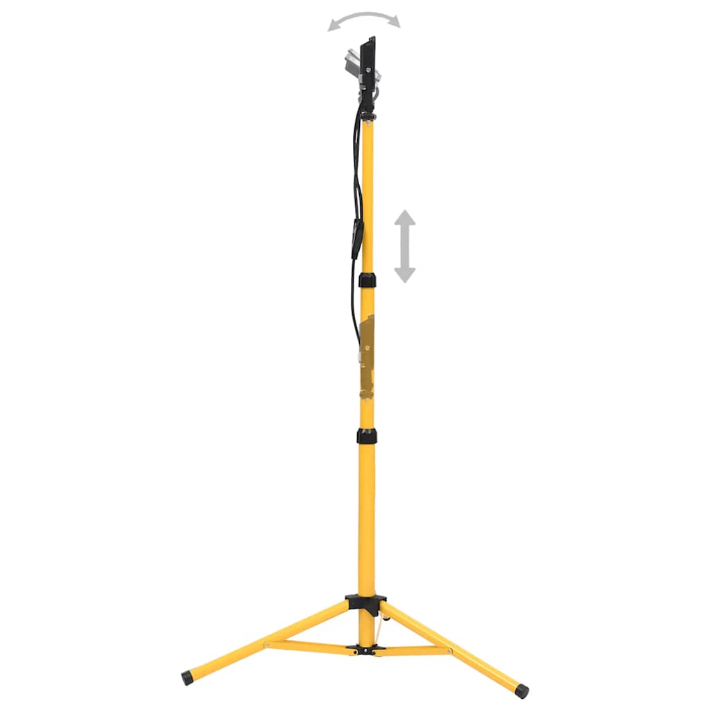 Foco VidaXL con trípode LED 2x50 W blanco cálido