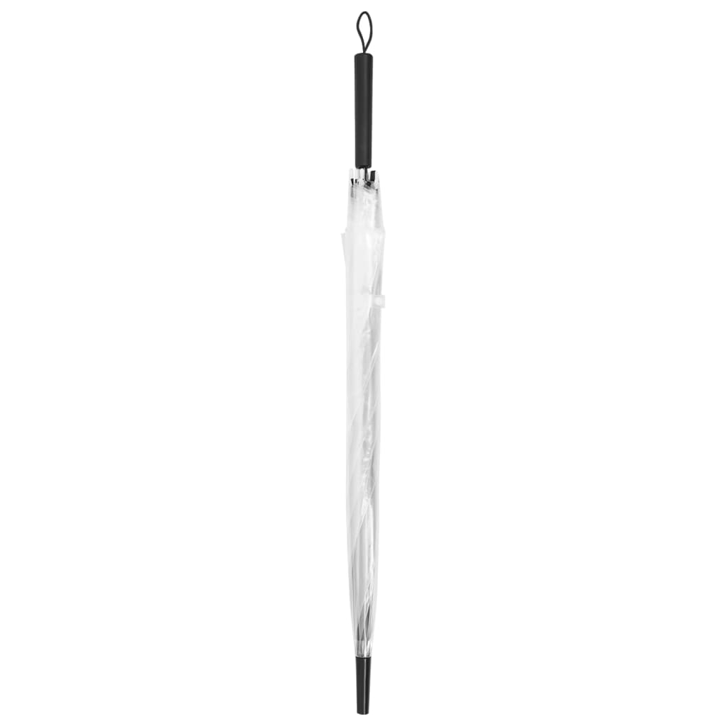 Vidaxl ombrello 100 cm trasparente