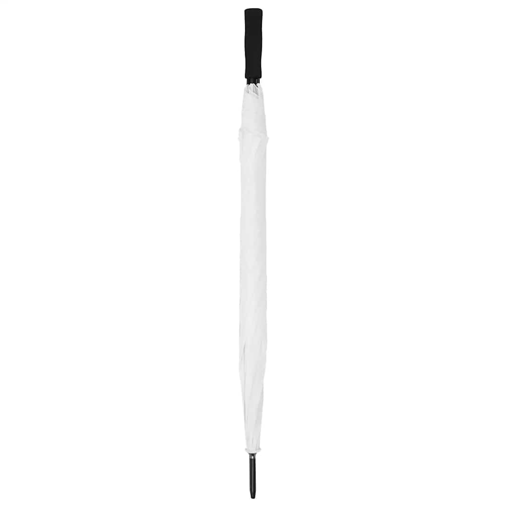 Vidaxl ombrello 130 cm bianco