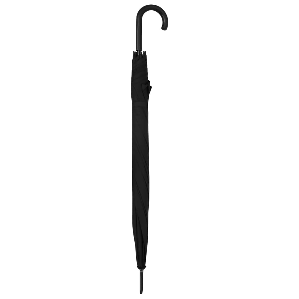 Vidaxl paraguas 130 cm negro