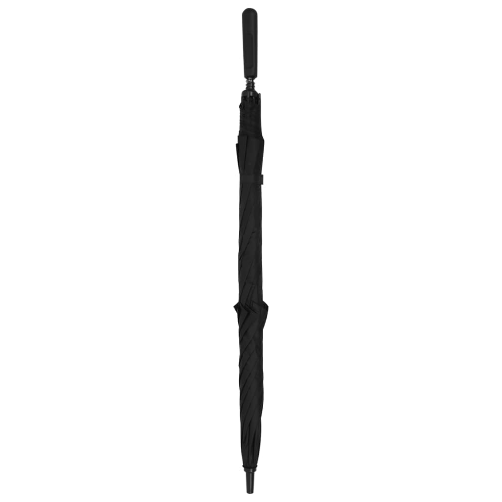 Vidaxl ombrello 130 cm nero