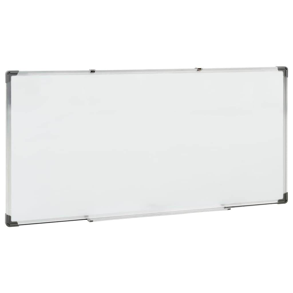 Vidaxl Whiteboard Magnetic 110x60 cm de acero blanco