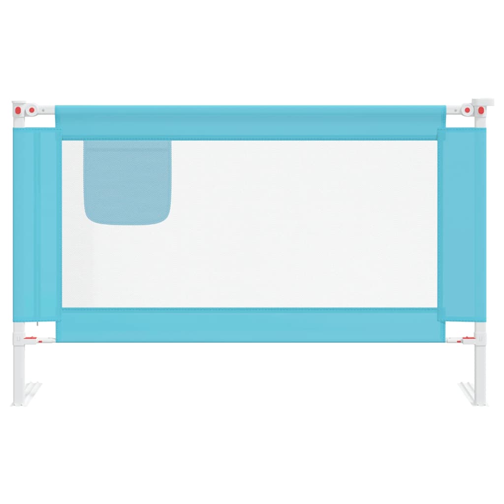 Vidaxl Bedhek Toddler 120x25 cm tela azul