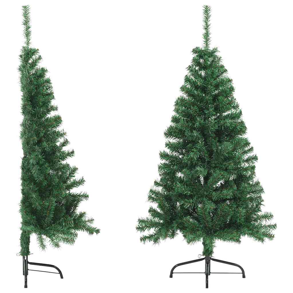 Vidaxl Kunstkerstboom con metà standard e mezzo pvc verde