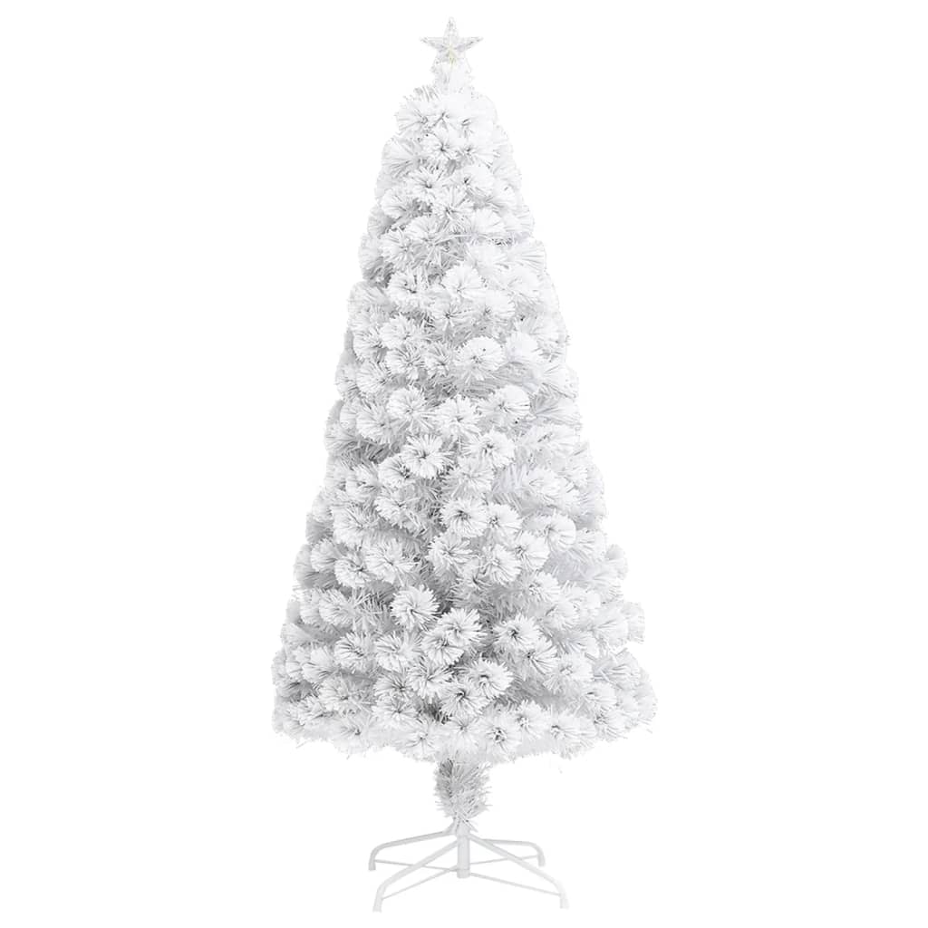 Vidaxl Kunstkerstboom con iluminación de 150 cm de fibra óptica blanca