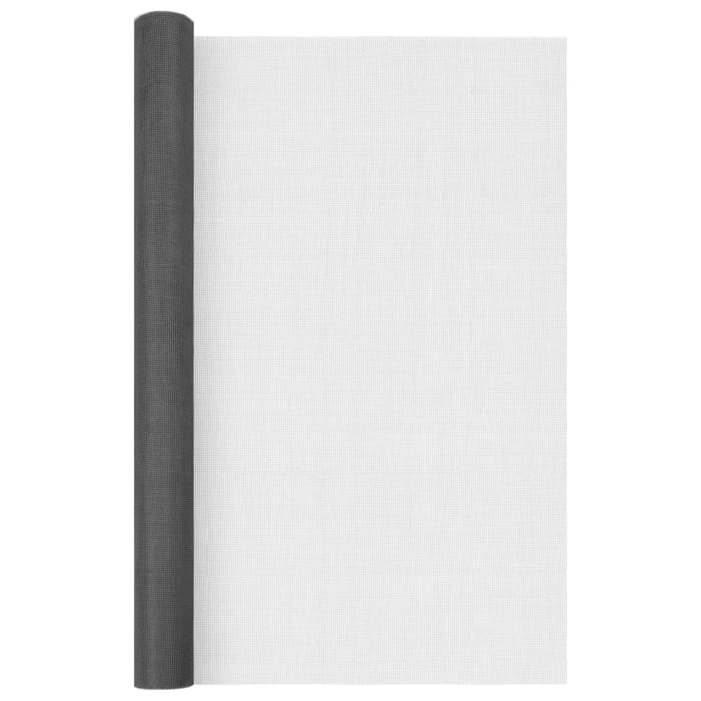 Vidaxl Gaas 60x500 cm de fibra de vidrio negro