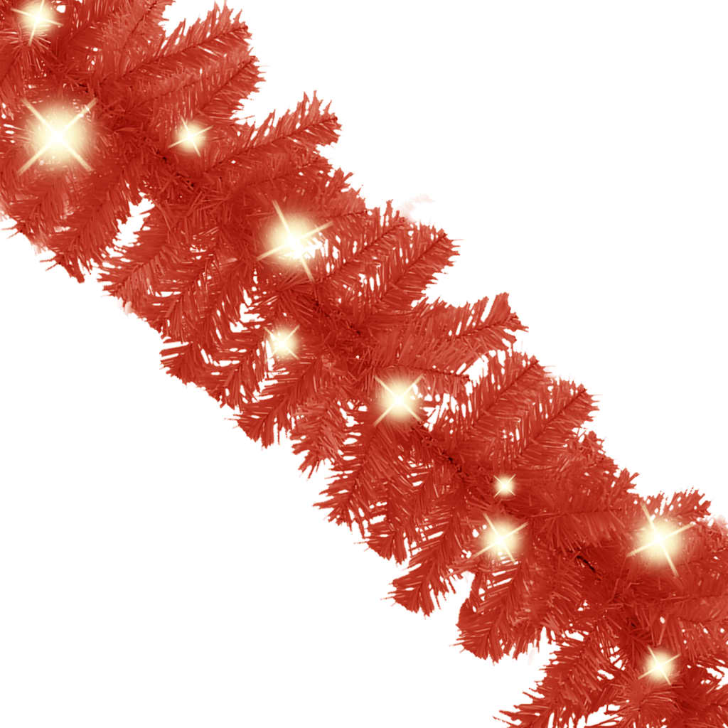 Vidaxl Ghirlanda di Natale con luci a LED 5 m rosse