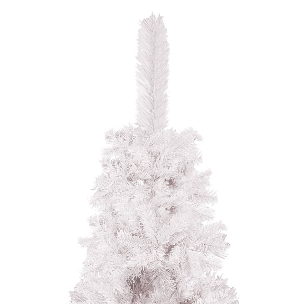 Vidaxl Tree di Natale stretto 240 cm bianco