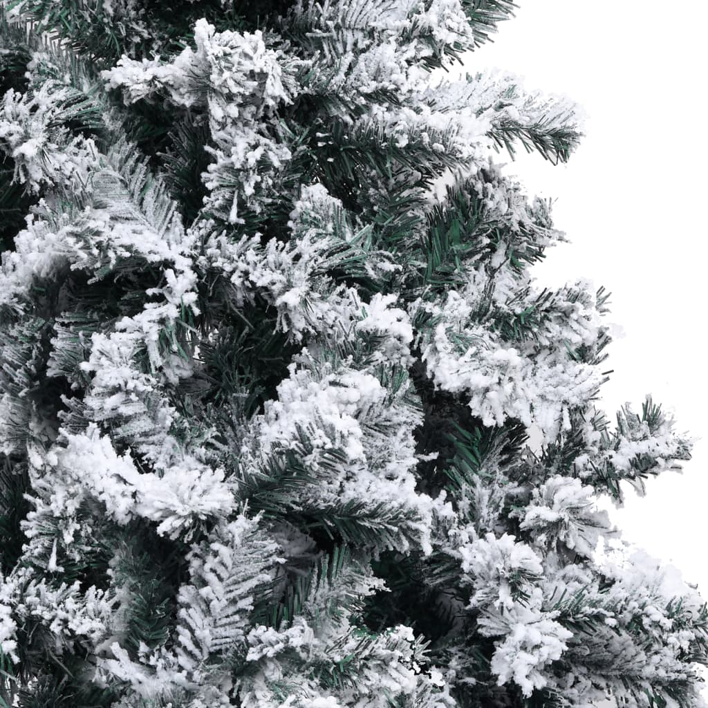 Vidaxl Kunstkerstboom con nieve PVC 400 cm verde