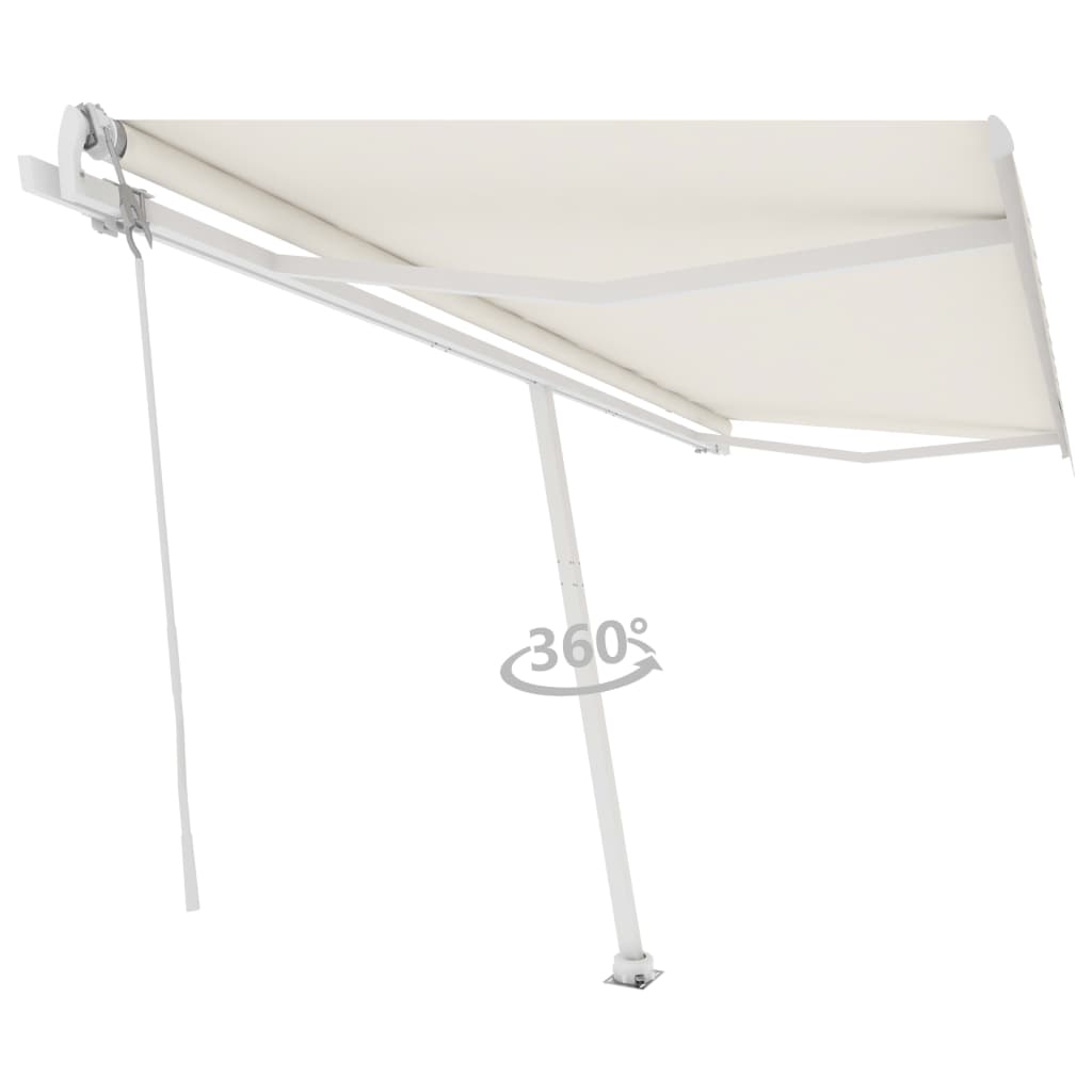 Vidaxl Luifel Free -Crema automatica da 500x350 cm automatica