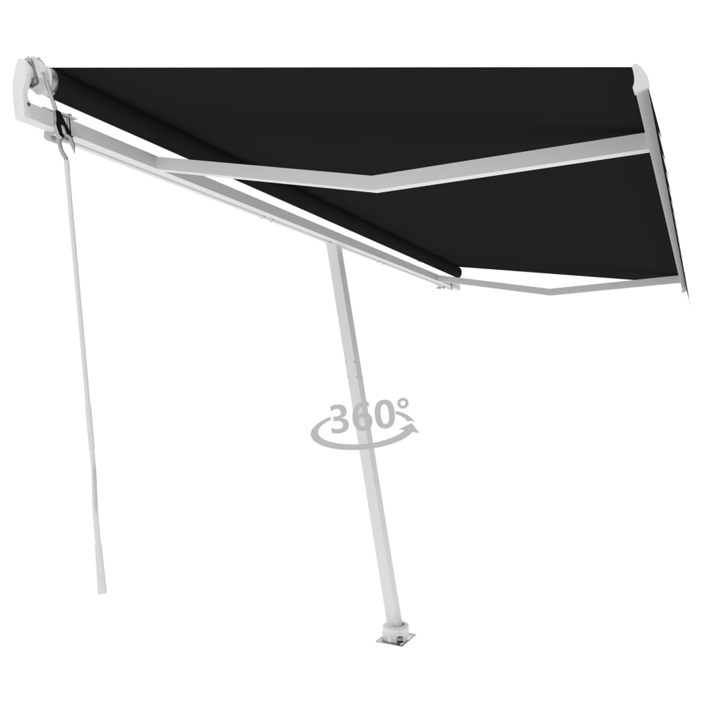 VIDAXL LUIFEL FREE -AUTOMATICO AUTOMATICO 500x350 cm antracite