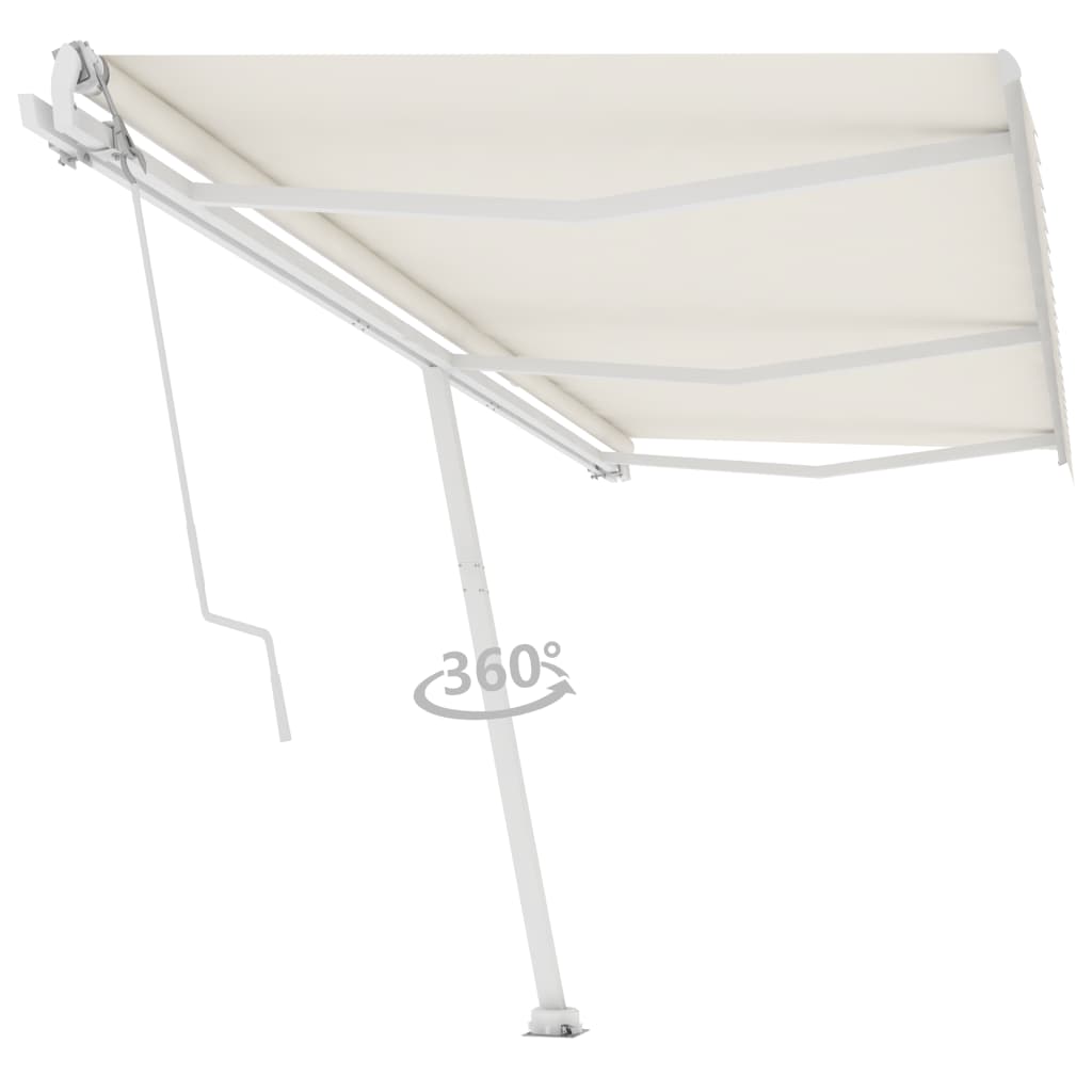 Vidaxl Luifel Free -Crema automatica 600x350 cm automatica