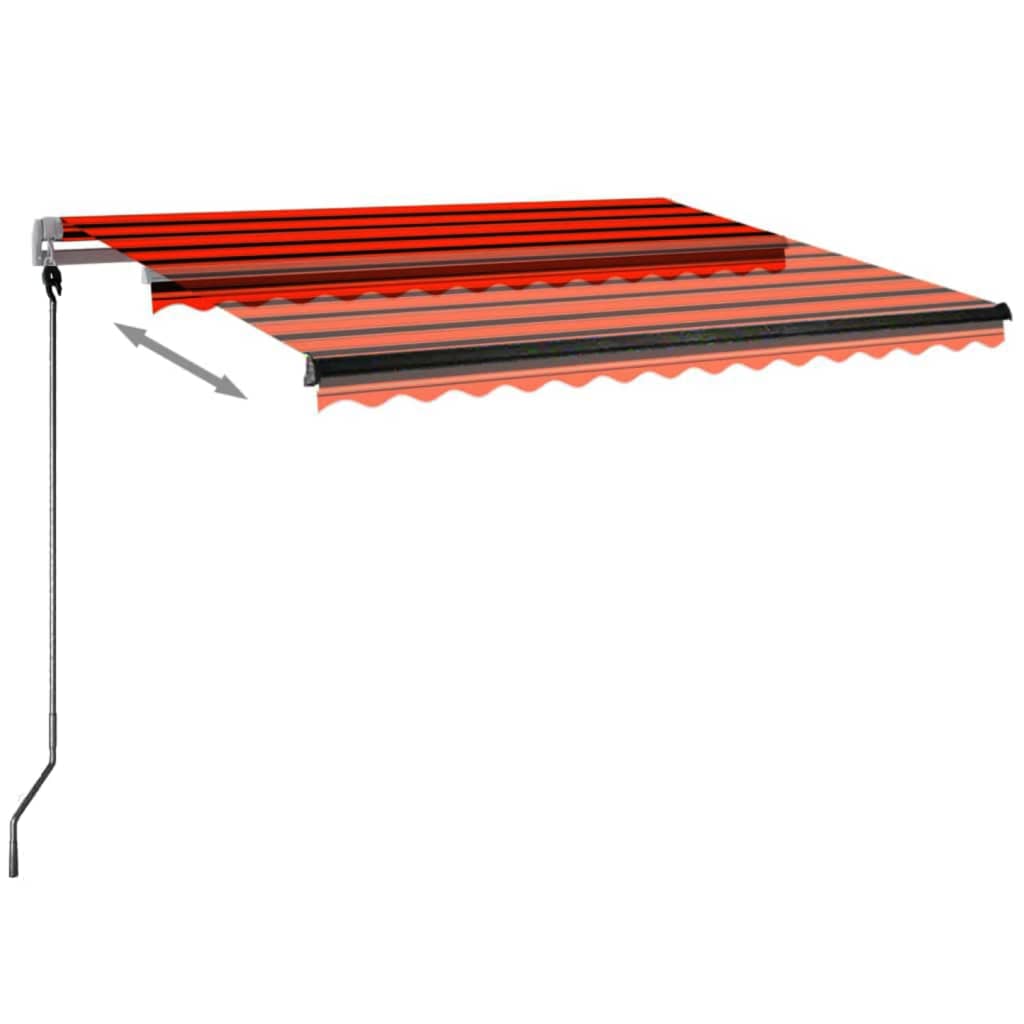 VIDAXL LUIFEL FREE -Automatico da 300x250 cm arancione e marrone