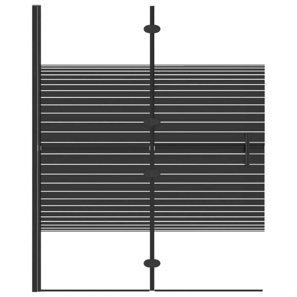 VIDAXL DOCHE DOCHE CLEAD 100x140 cm ESG nero