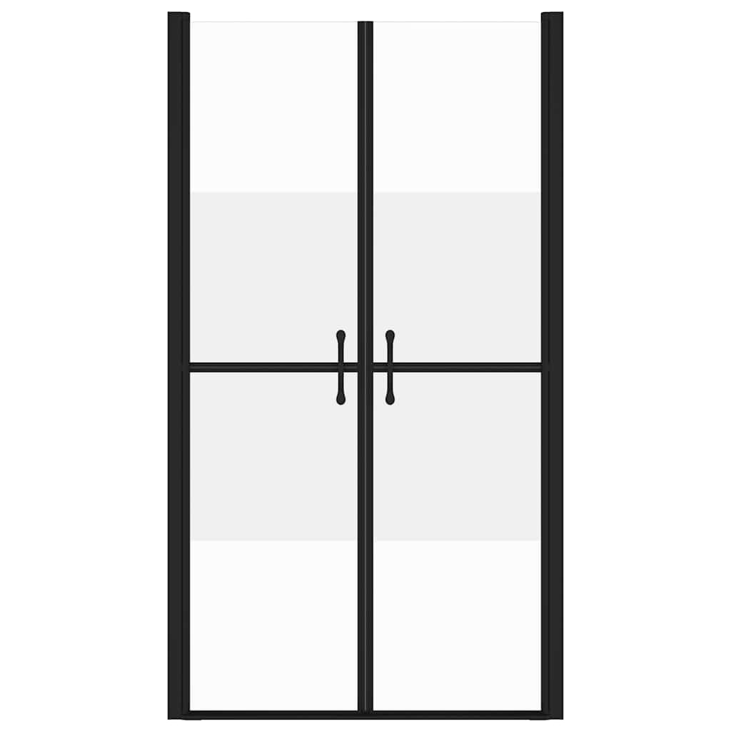 Puerta de ducha Vidaxl (78-81) x190 cm ESG Halfmat