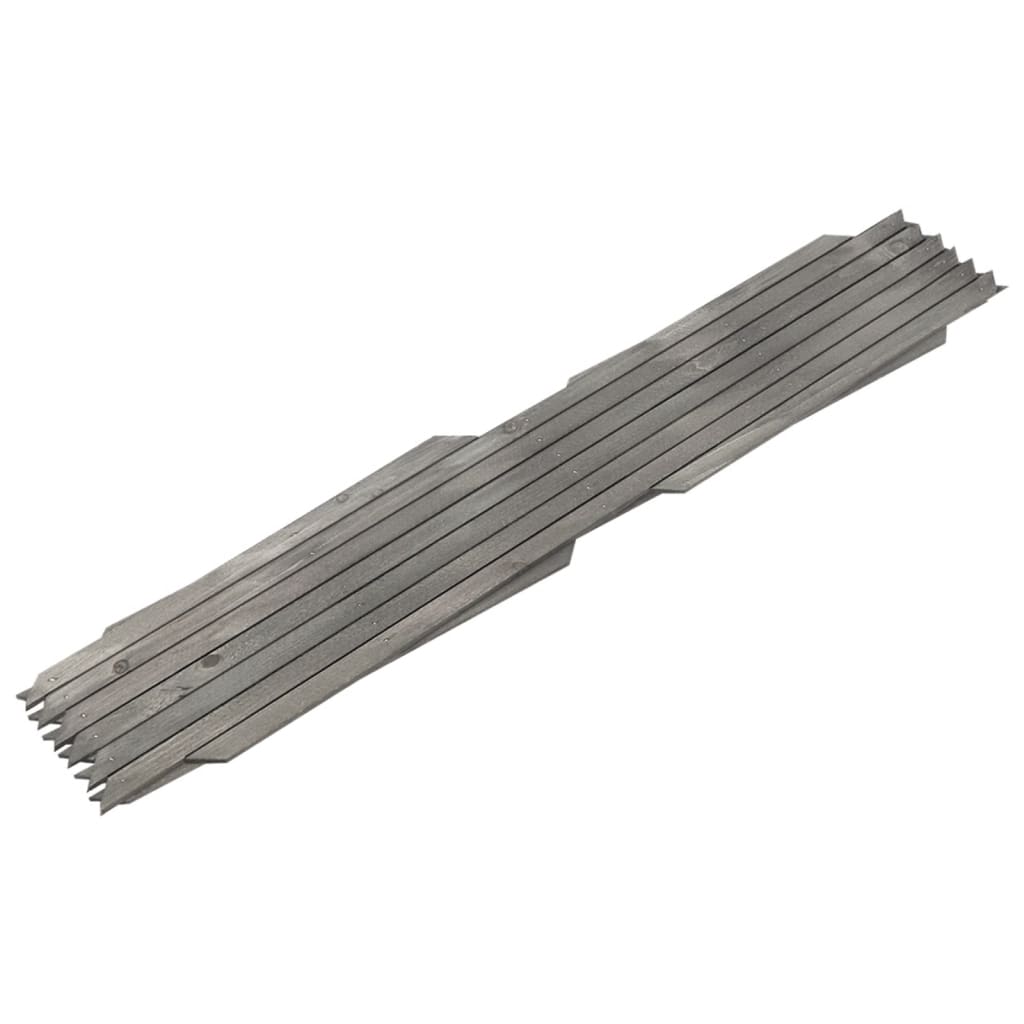 Vidaxl Garden Slat Works 5 ST 180x60 cm Pine Solid Grey