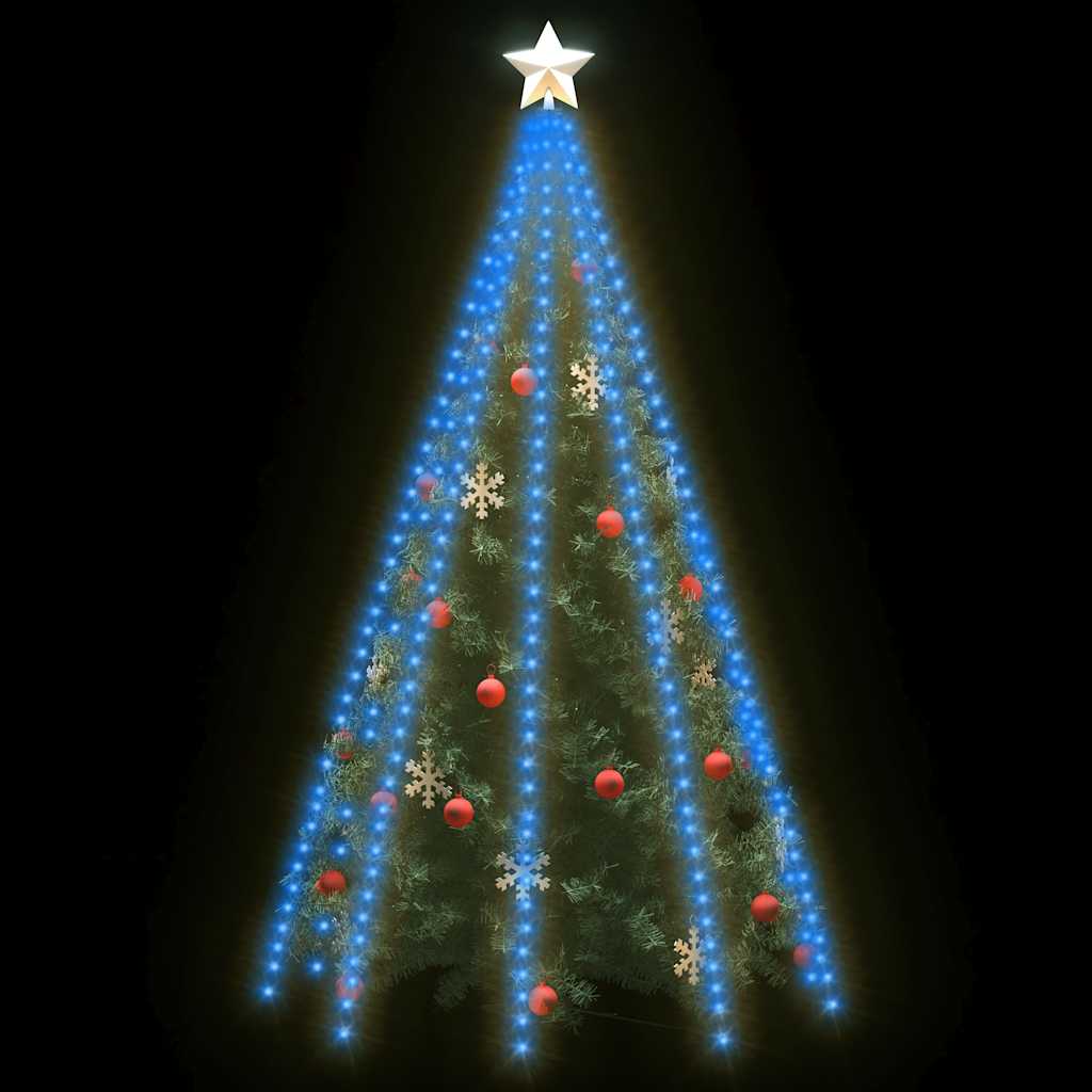 Vidaxl kerstboomverlichting met 400 led's blauw net 400 cm