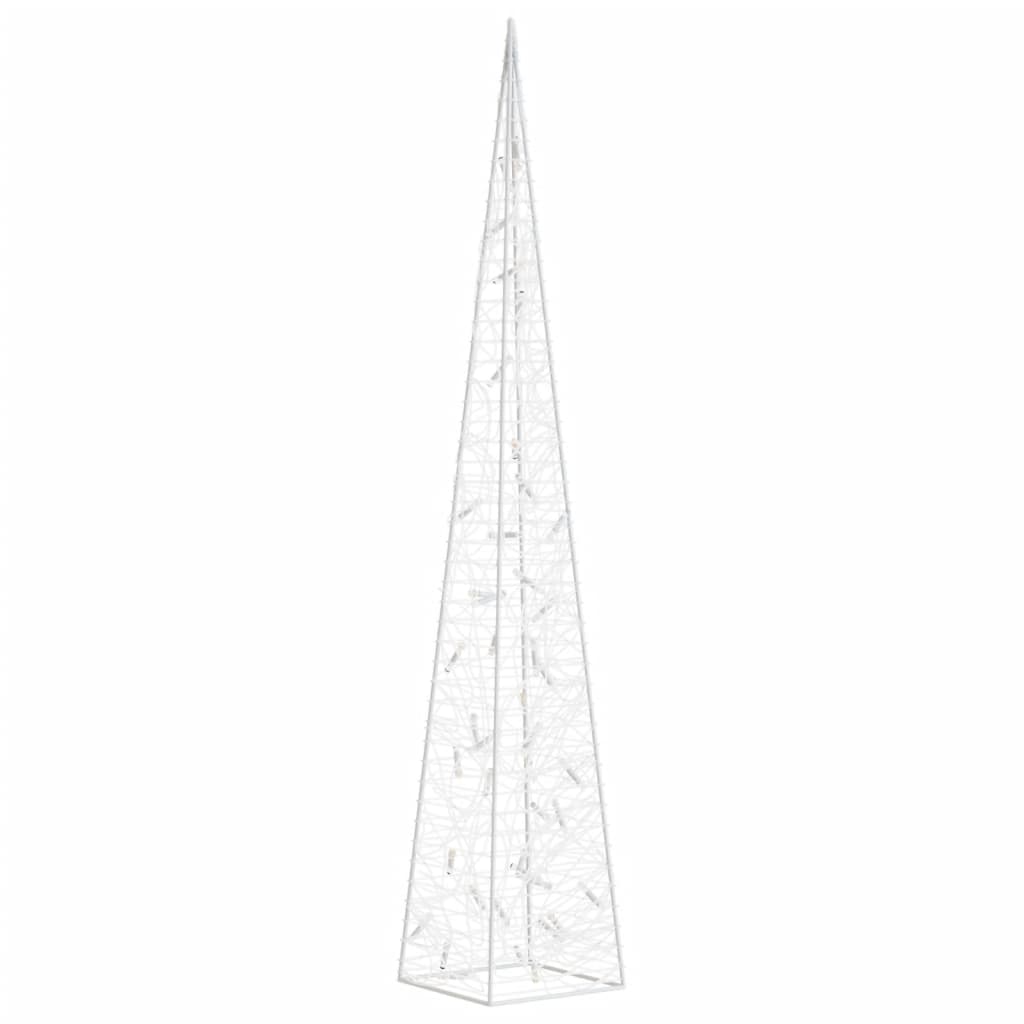 Vidaxl Light Cone Decorative LED 90 cm Acrílico Azul